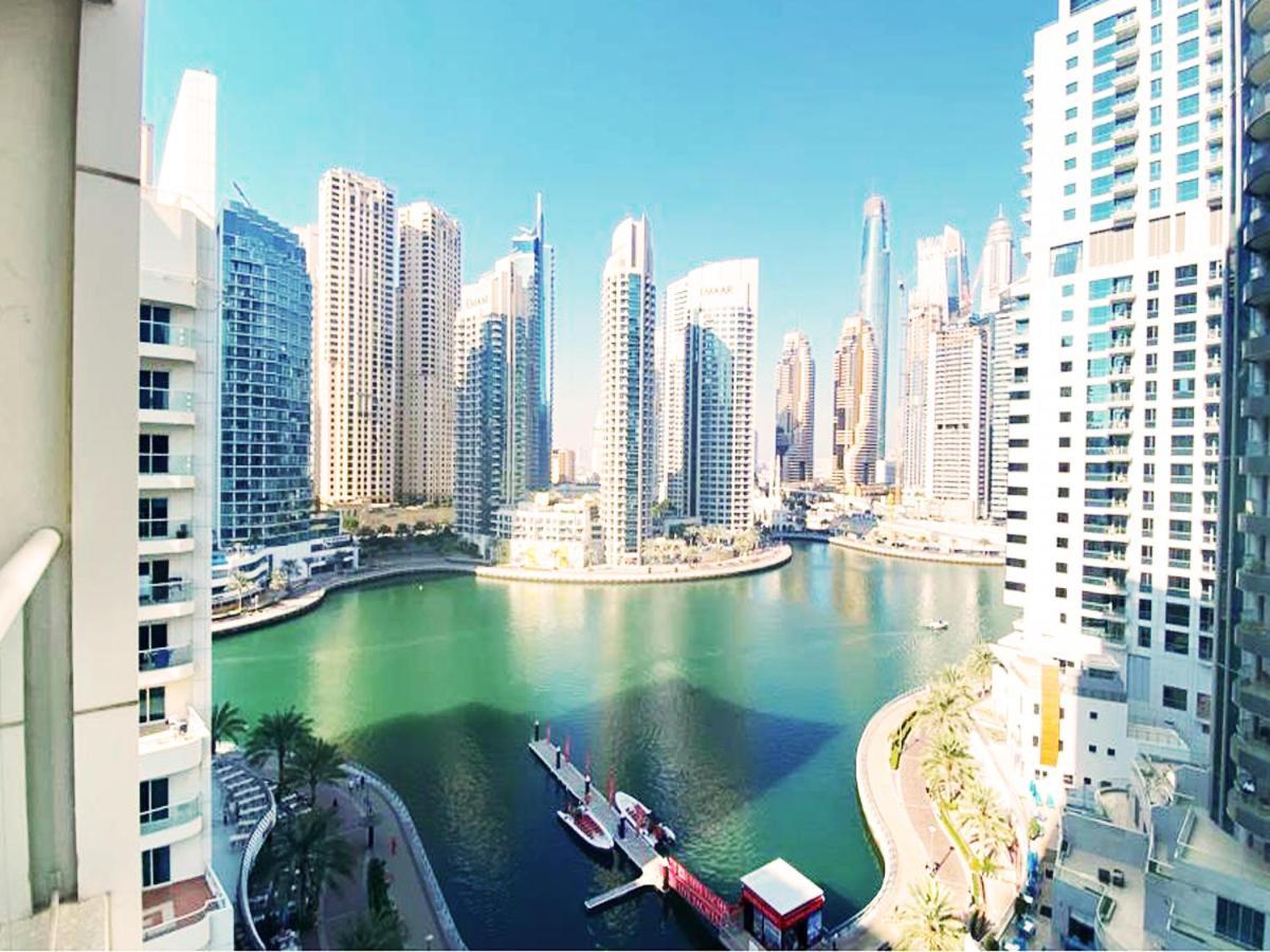 Full Sea View With Balcony - Studio Apartment - 10 Min To Jbr - Dubai Exterior photo