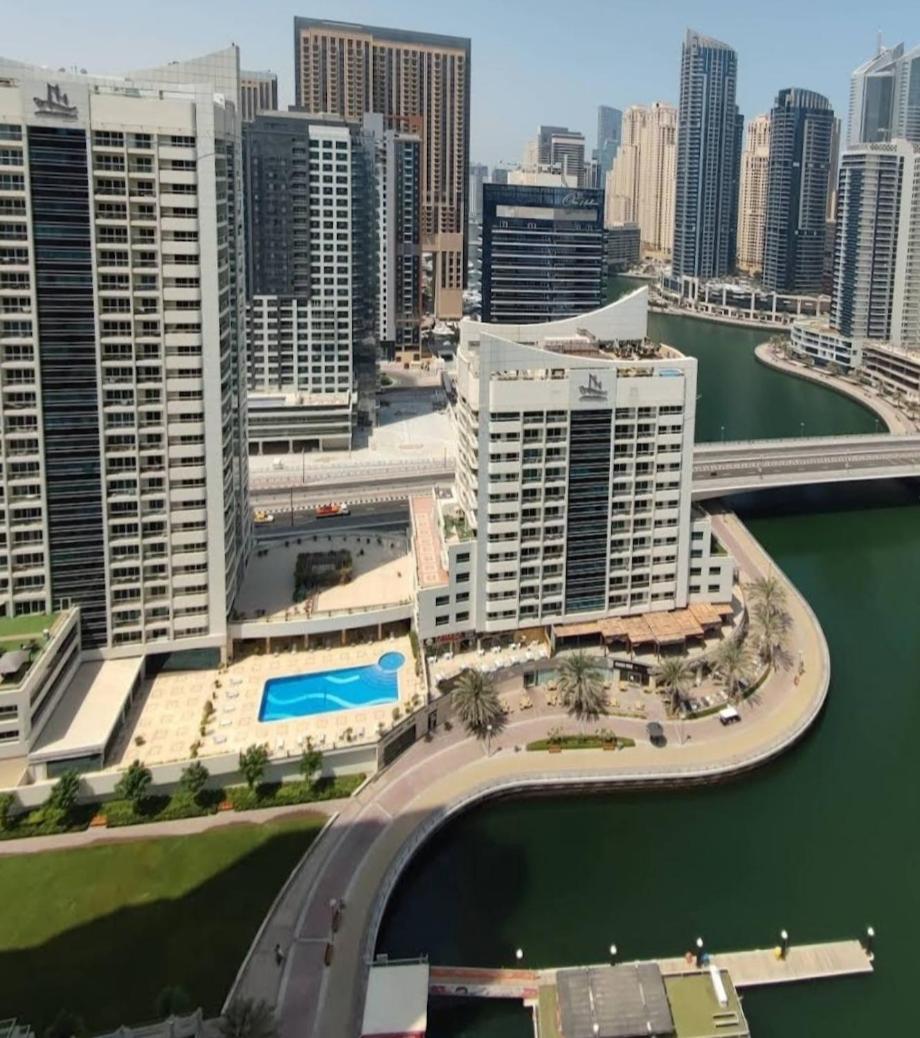Full Sea View With Balcony - Studio Apartment - 10 Min To Jbr - Dubai Exterior photo