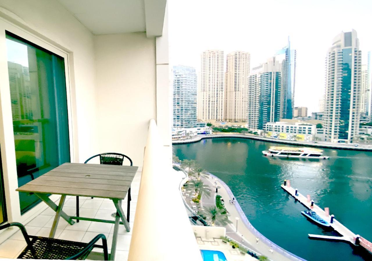 Full Sea View With Balcony - Studio Apartment - 10 Min To Jbr - Dubai Exterior photo